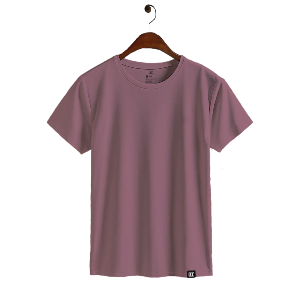 Mauve Essential Crew Neck T-Shirt