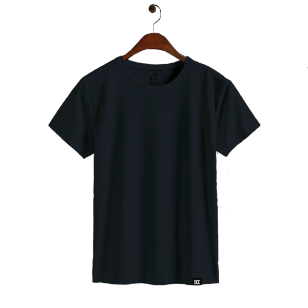 Black Essential Crew Neck T-Shirt