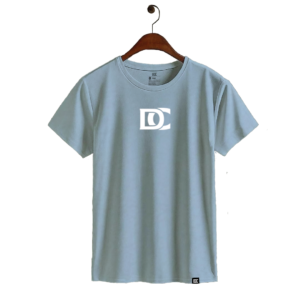 Sky Blue Logo Crew Neck T-Shirt