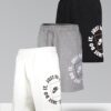 Deebro Grey Men's Sports Shorts - Image 3